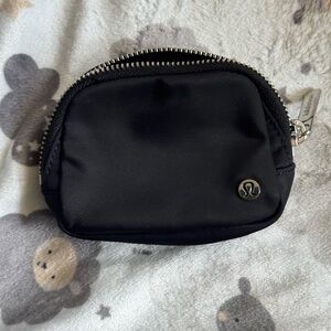 Lululemon Athletica Black Zippered Pouch